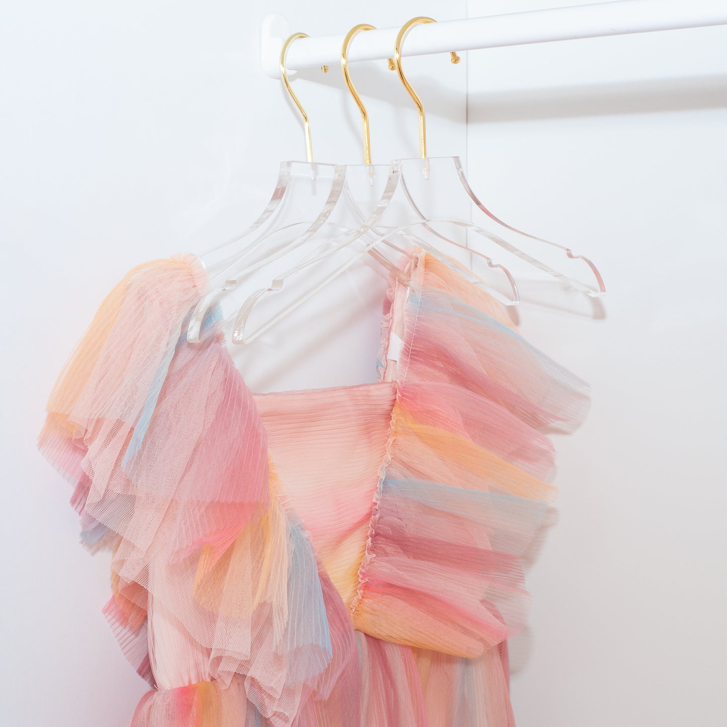 13" Children's Acrylic Shirt Hanger