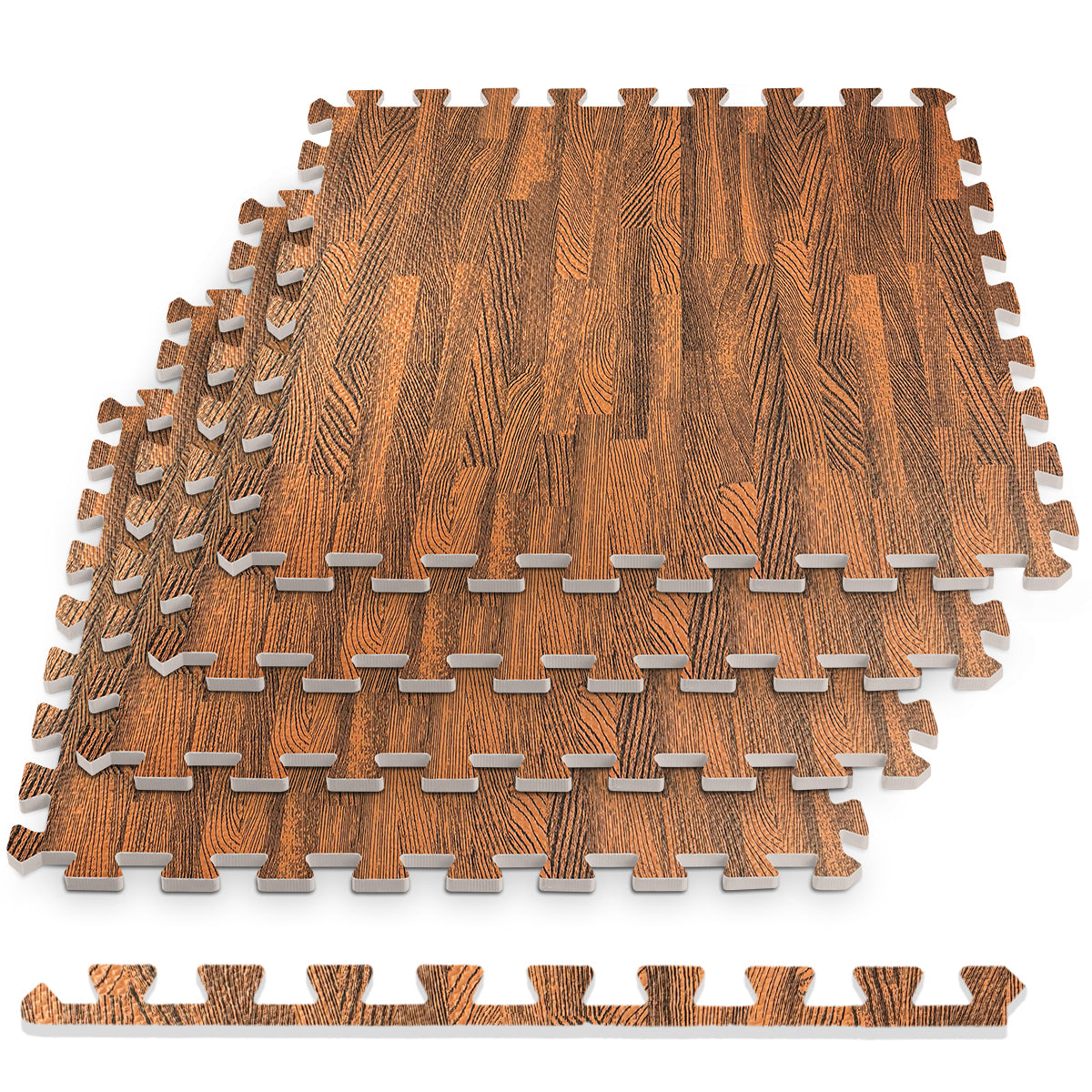 Dark Oak Foam Floor Tiles Dark Oak Foam Floor Tiles