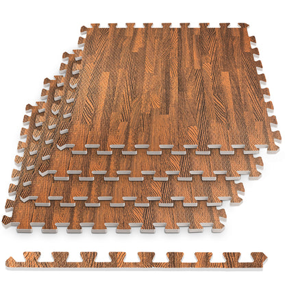 Dark Oak Foam Floor Tiles Dark Oak Foam Floor Tiles